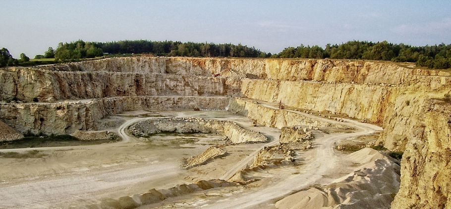 Das Schotterwerk - Deisenstein am Kümmersreuther Berg.